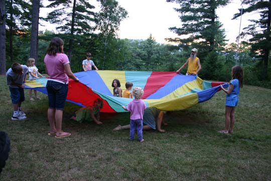 Cat And Mouse Parachute Game Cat And Mouse Parachute Game